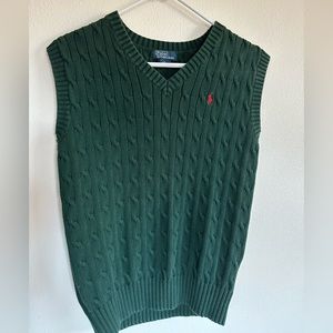 Ralph Lauren cable-knit sweater vest